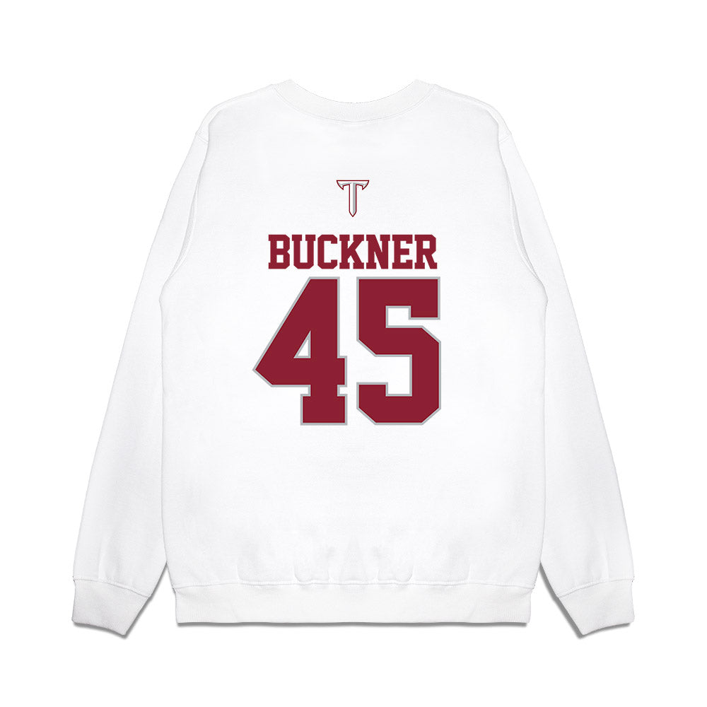 Troy - NCAA Baseball : Judah Buckner - USA Raglan Premium Crewneck Sweatshirt-1