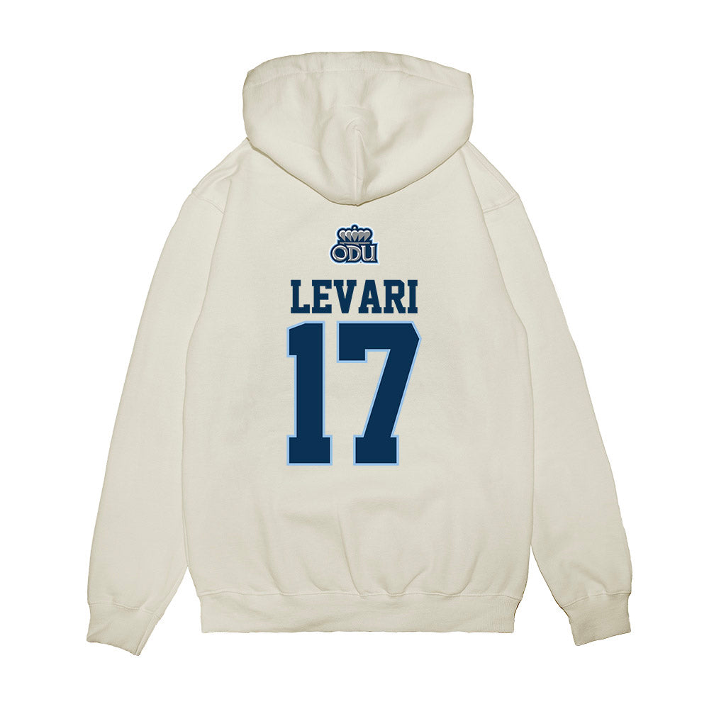Old Dominion - NCAA Baseball : Marco Levari - USA Raglan Premium Hooded Sweatshirt-1