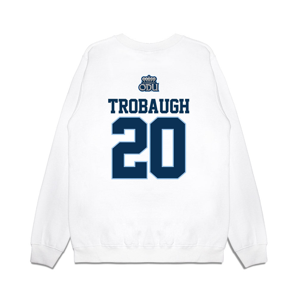 Old Dominion - NCAA Baseball : Hutson Trobaugh - USA Raglan Premium Crewneck Sweatshirt-1