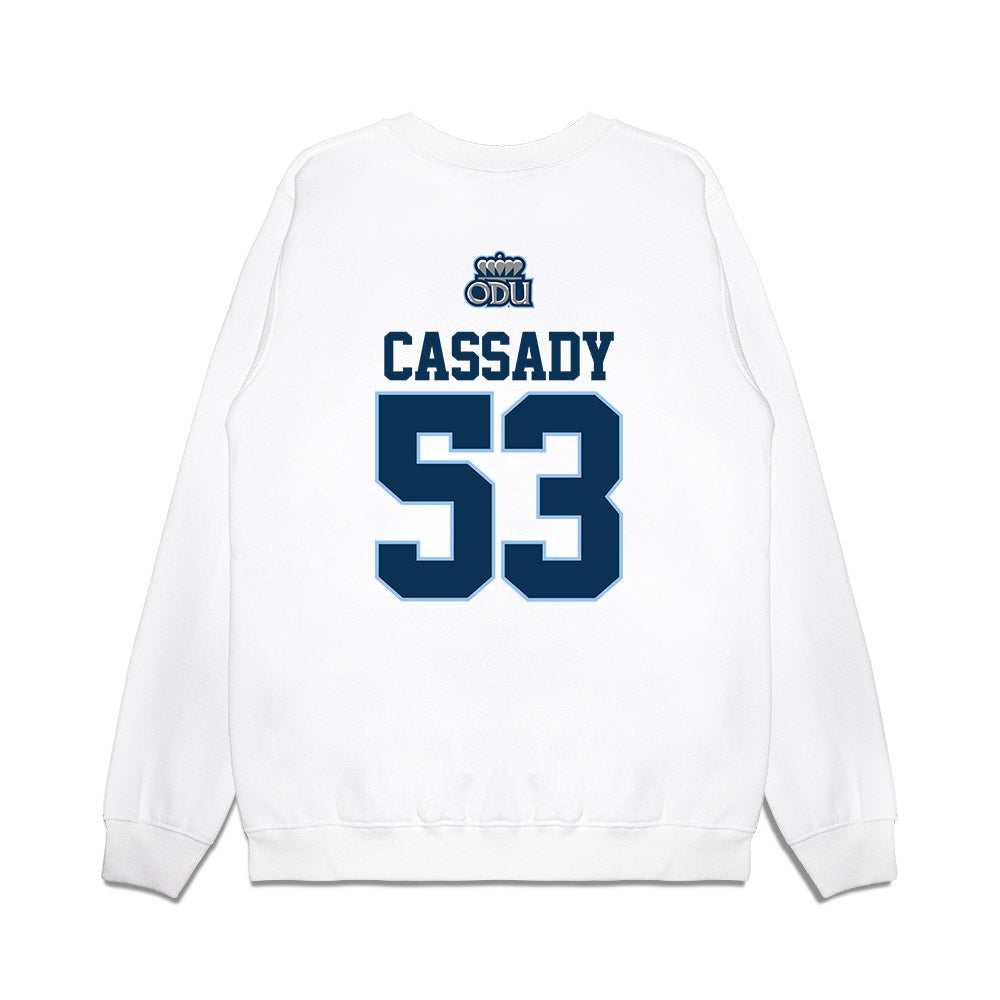 Old Dominion - NCAA Baseball : Jay Cassady - USA Raglan Premium Crewneck Sweatshirt-1
