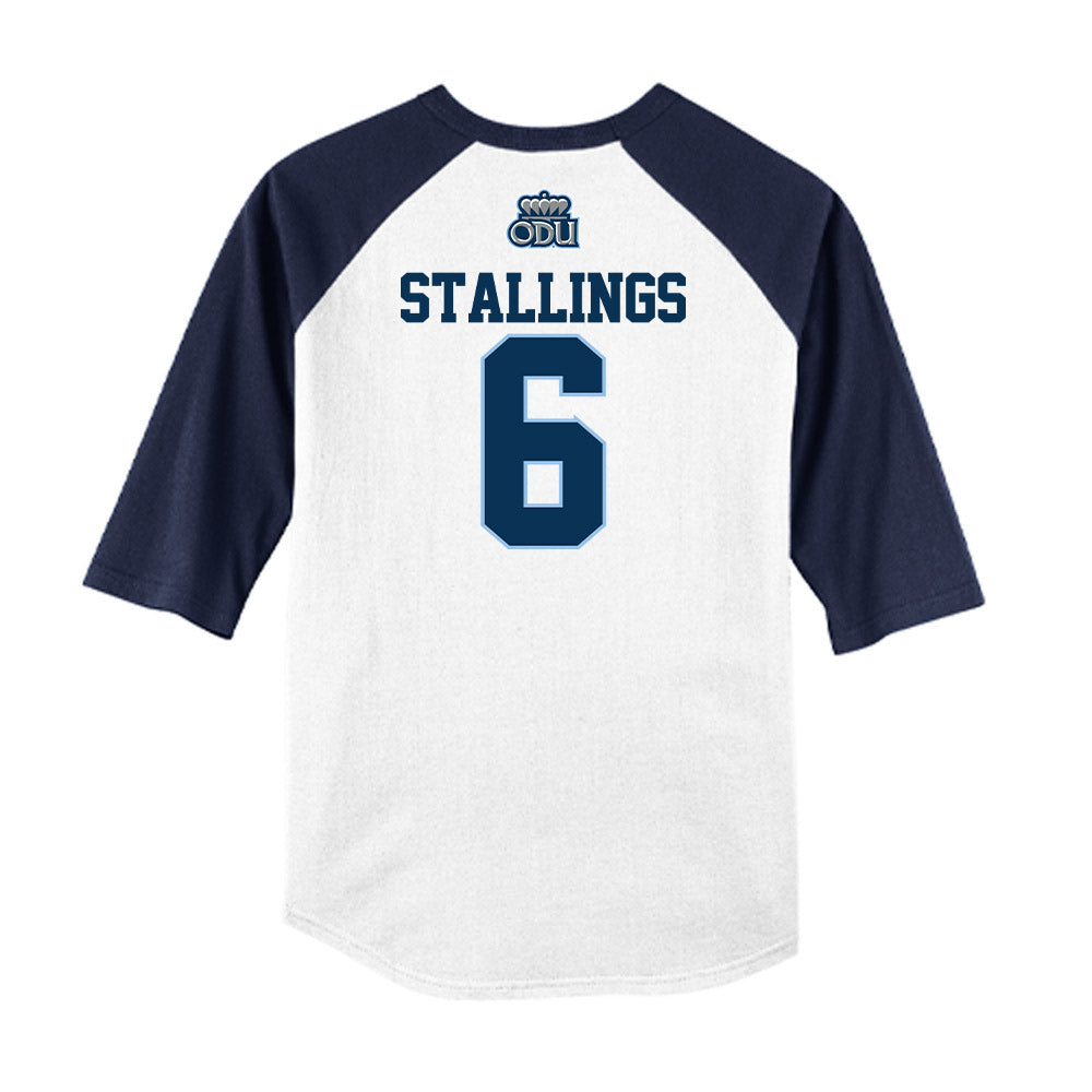 Old Dominion - NCAA Baseball : Maverick Stallings - USA Raglan Raglan Shirt-1