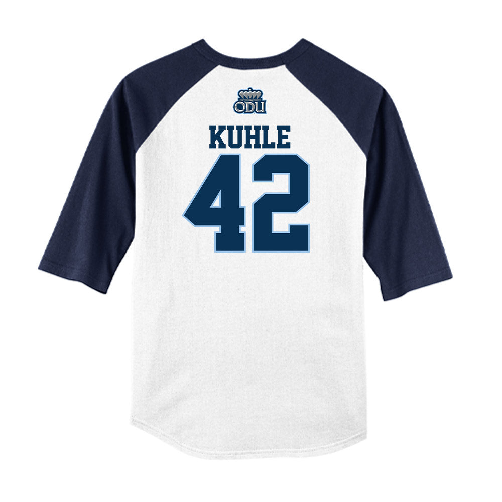 Old Dominion - NCAA Baseball : Aiden Kuhle - USA Raglan Raglan Shirt-1