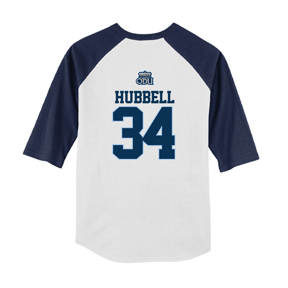 Old Dominion - NCAA Baseball : Ethan Hubbell - USA Raglan Youth Raglan T-Shirt-1