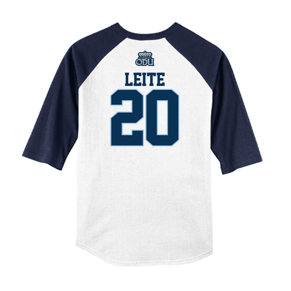 Old Dominion - NCAA Baseball : Zach Leite - USA Raglan Raglan Shirt-1