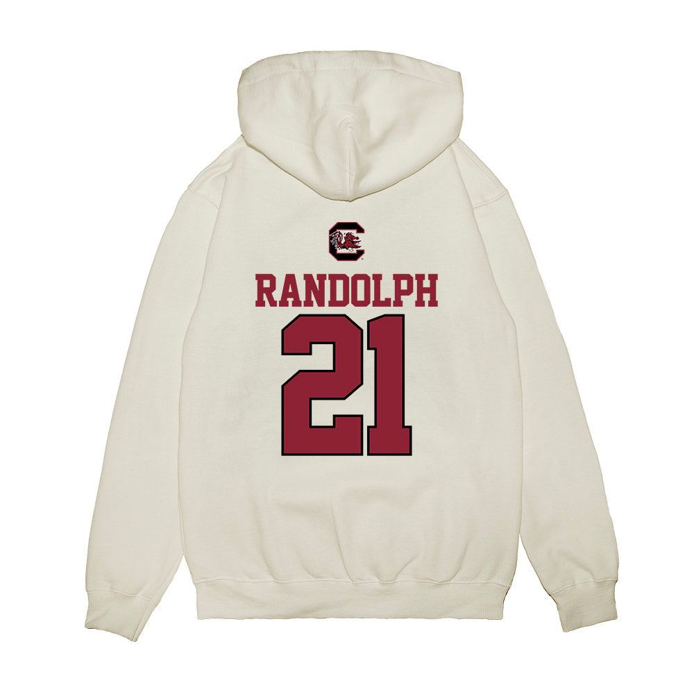 South Carolina - NCAA Baseball : Jake Randolph - USA Premium Hooded Sweatshirt-1