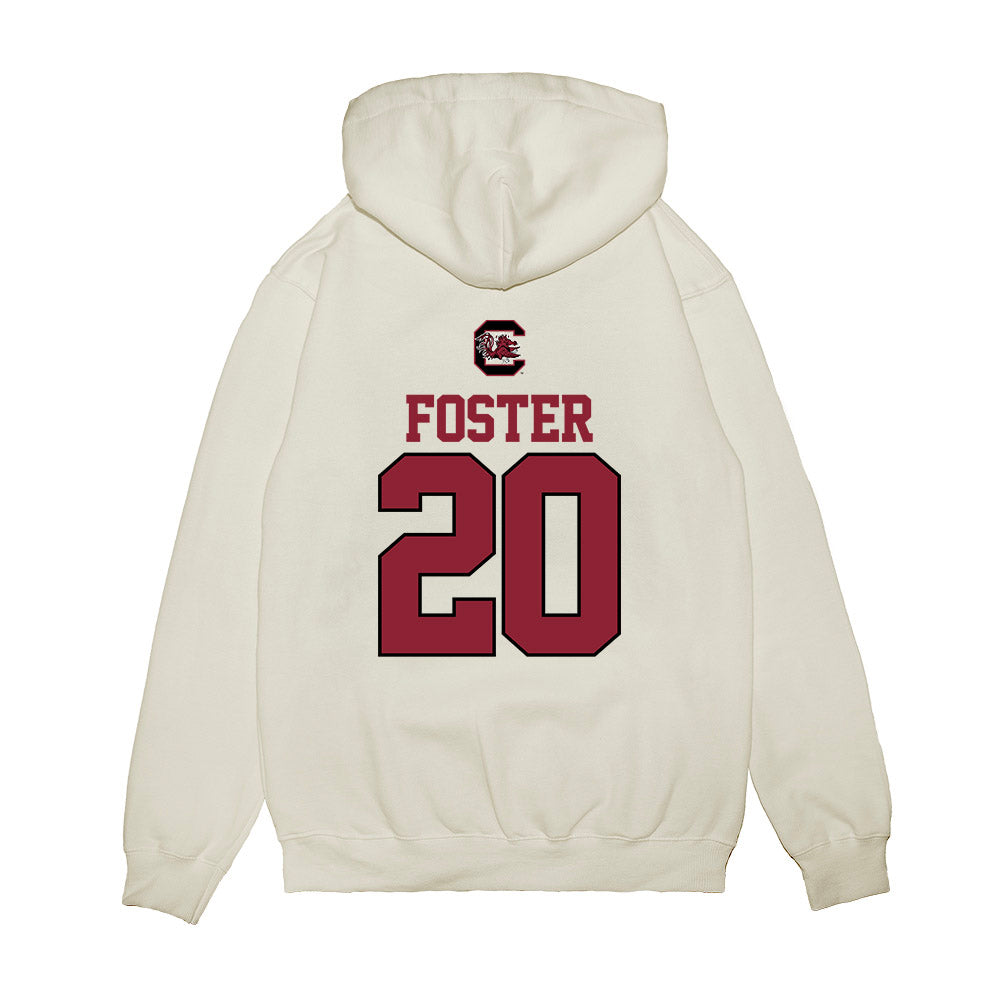 South Carolina - NCAA Baseball : Elijah Foster - USA Premium Hooded Sweatshirt-1