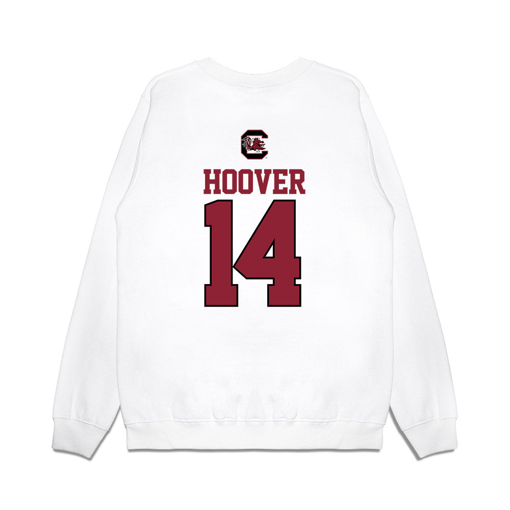 South Carolina - NCAA Baseball : Caleb Hoover - USA Premium Crewneck Sweatshirt-1