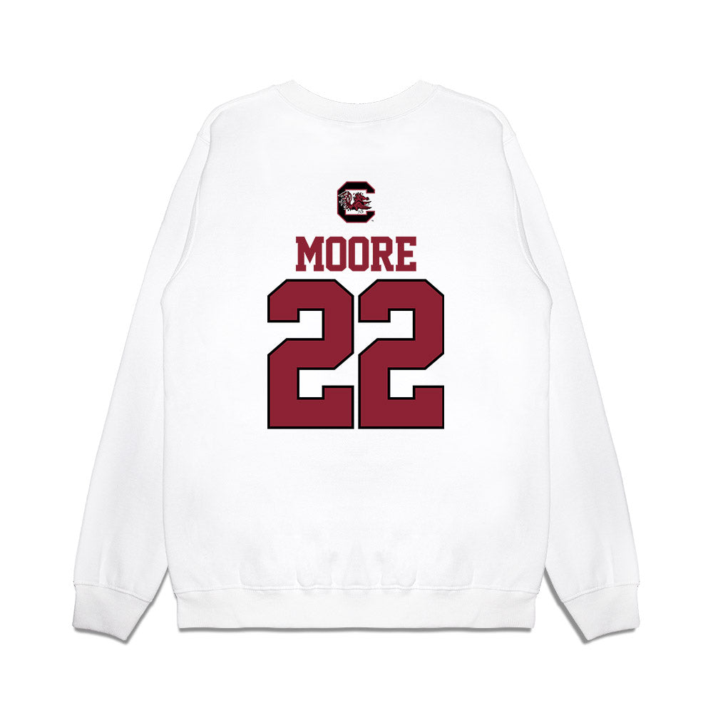 South Carolina - NCAA Baseball : Reese Moore - USA Premium Crewneck Sweatshirt-1