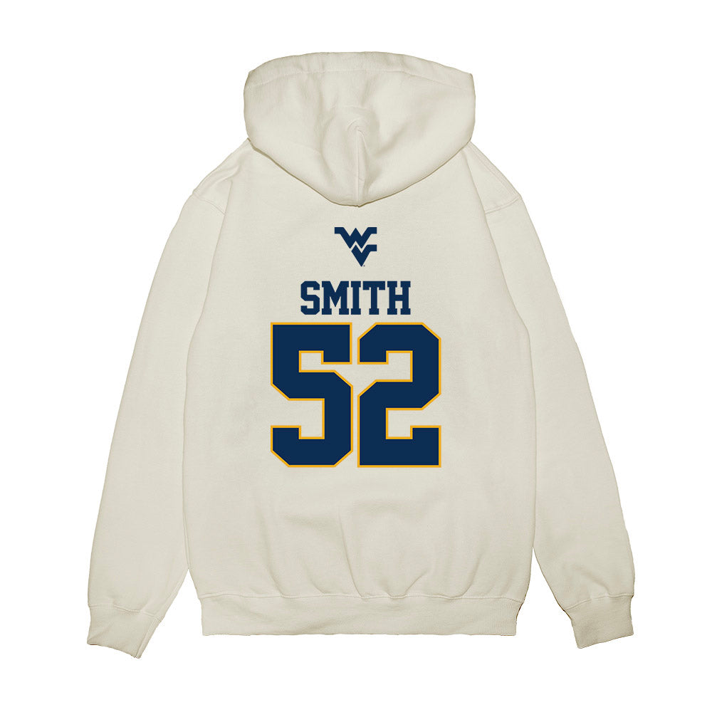 West Virginia - NCAA Baseball : Weston Smith - USA Raglan Premium Hooded Sweatshirt-1