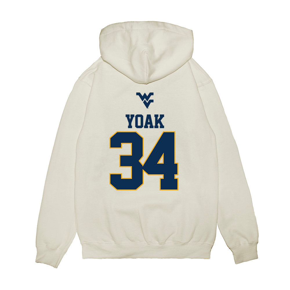 West Virginia - NCAA Baseball : Bryant Yoak - USA Raglan Premium Hooded Sweatshirt-1