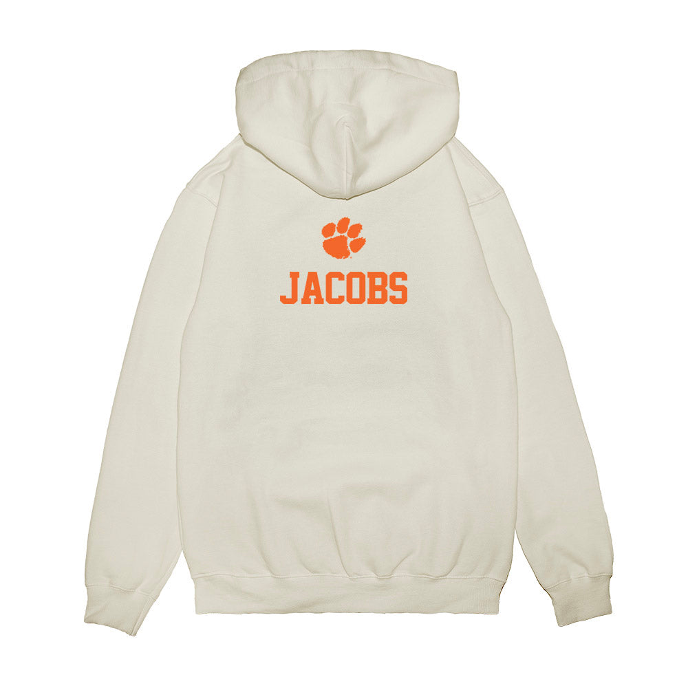 Clemson - NCAA Baseball : Austin Jacobs - USA Raglan Premium Hooded Sweatshirt-1