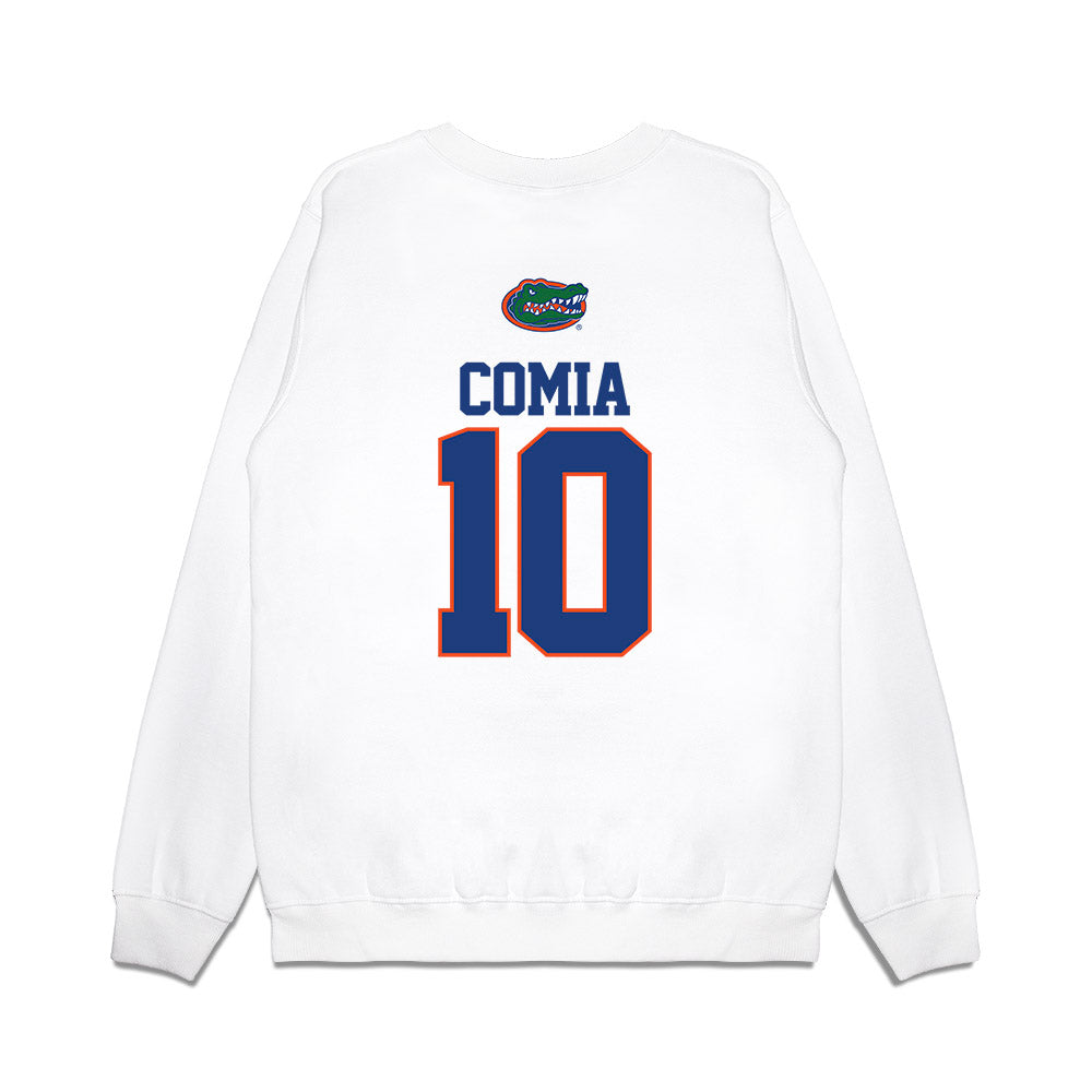 Florida - NCAA Softball : Gabrielle Comia - USA Premium Crewneck Sweatshirt-1