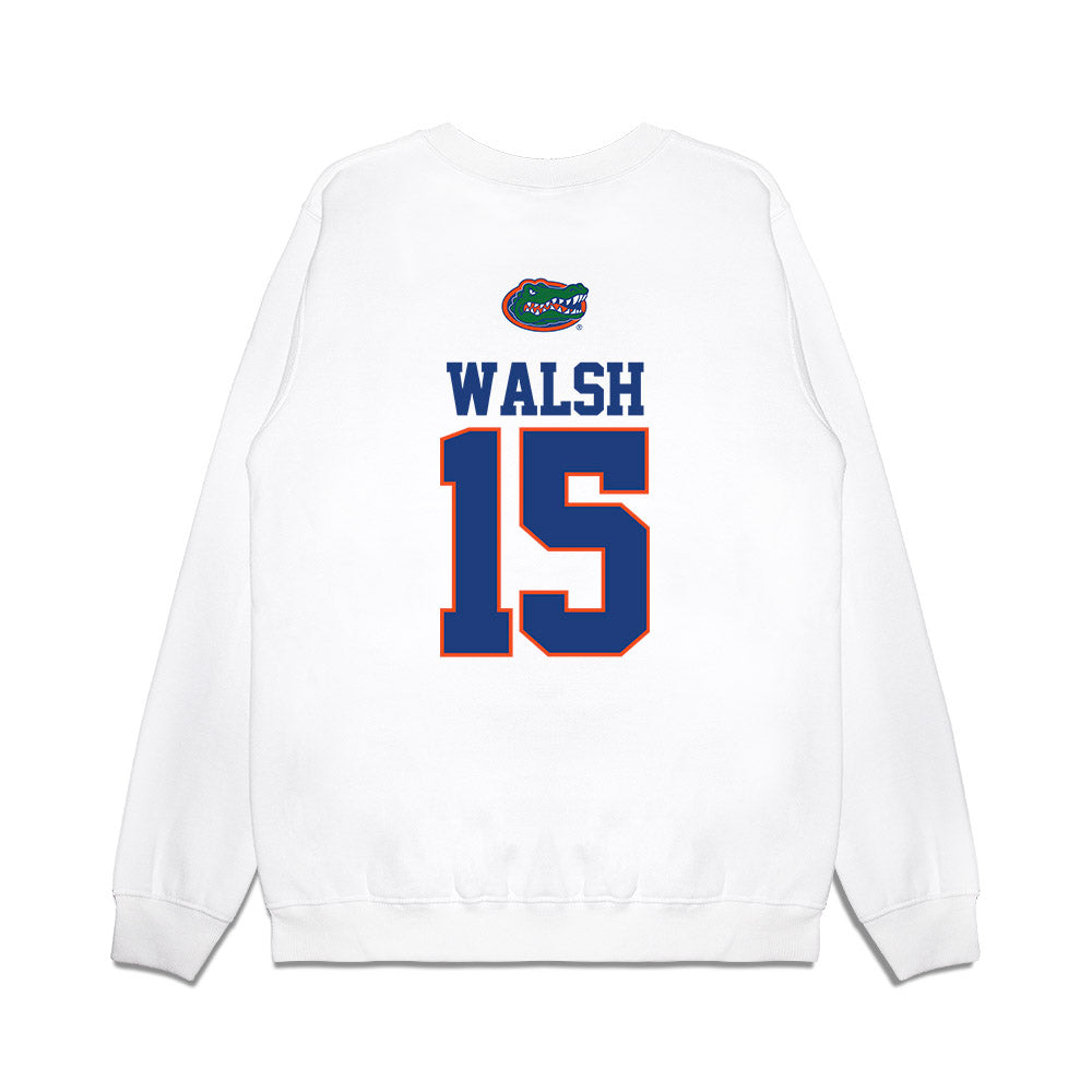 Florida - NCAA Softball : Reagan Walsh - USA Premium Crewneck Sweatshirt-1