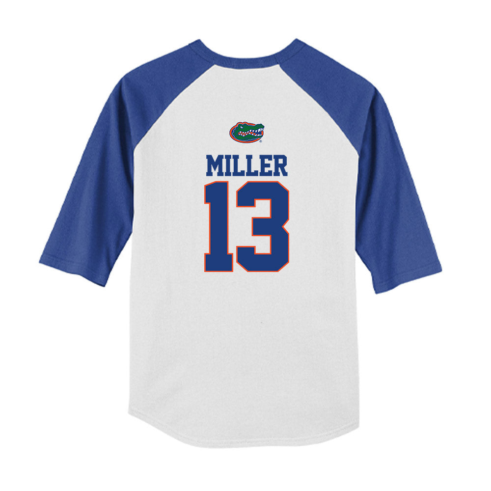 Florida - NCAA Softball : Olivia Miller - USA Youth Raglan T-Shirt-1