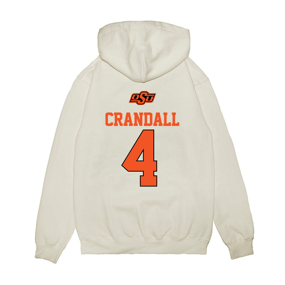 Oklahoma State - NCAA Softball : RyLee Crandall - USA Premium Hooded Sweatshirt-1