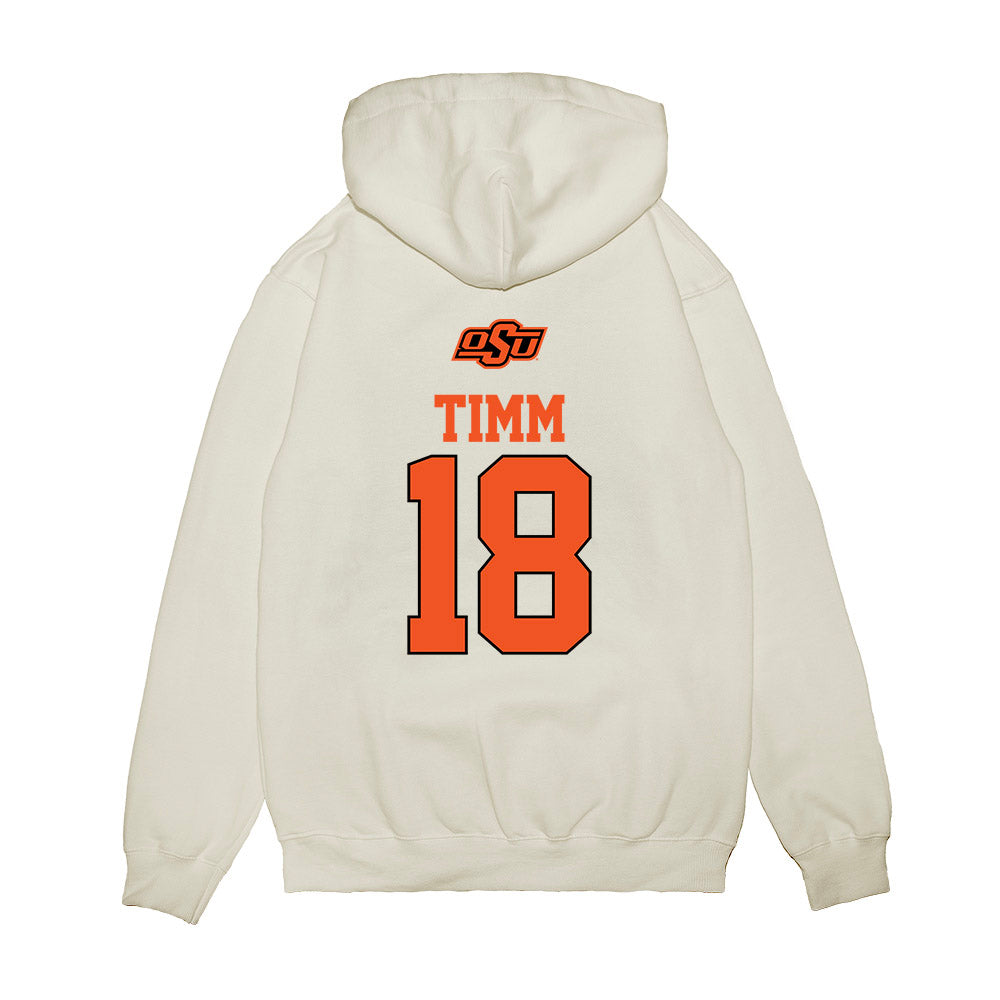 Oklahoma State - NCAA Softball : Claire Timm - USA Premium Hooded Sweatshirt-1