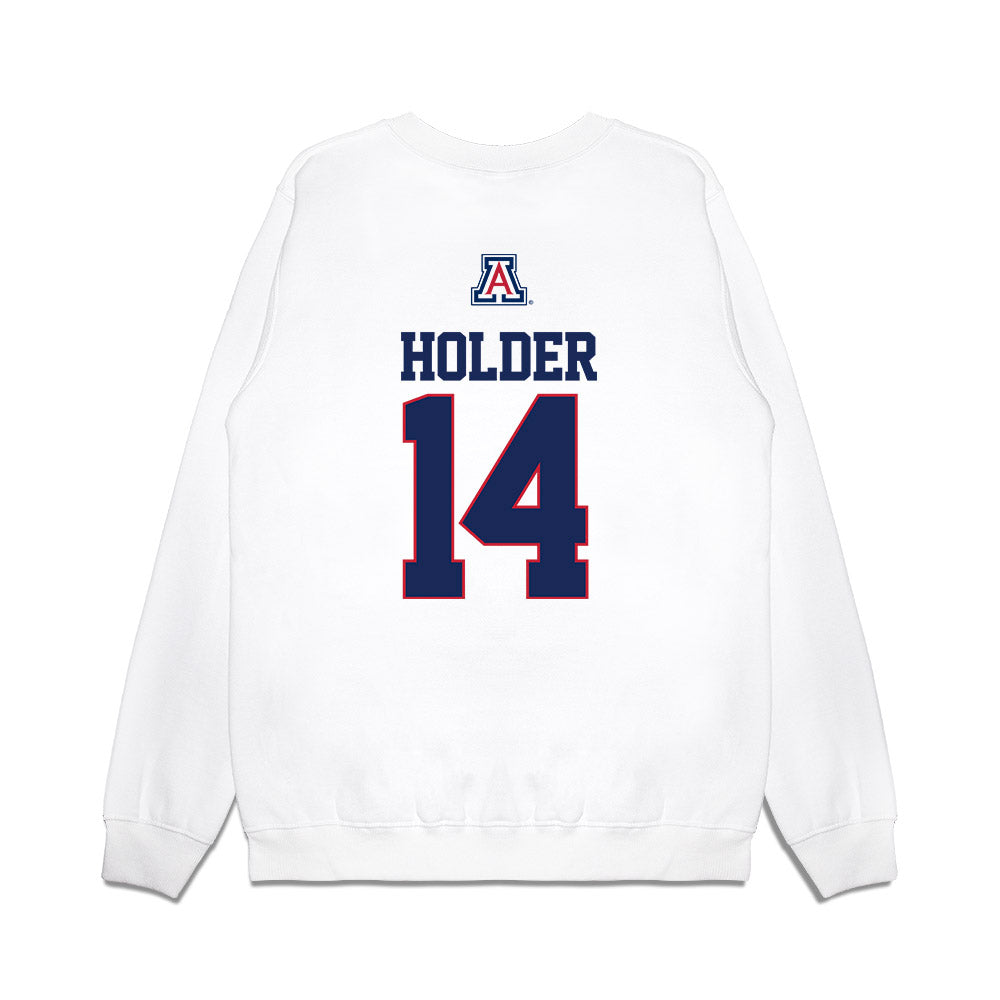 Arizona - NCAA Softball : Rylie Holder - USA Premium Crewneck Sweatshirt-1