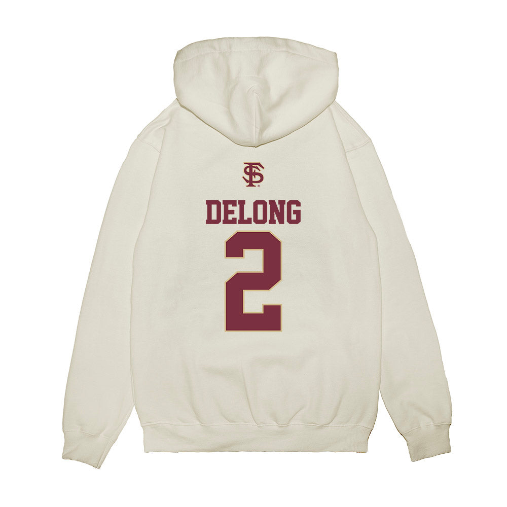 FSU - NCAA Softball : Addie DeLong - USA Premium Hooded Sweatshirt-1