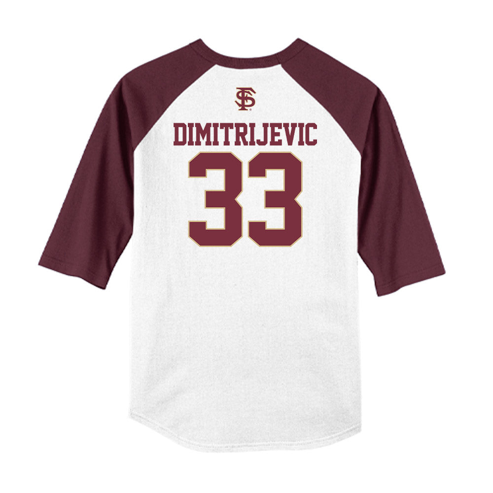FSU - NCAA Softball : Bella Dimitrijevic - USA Raglan Shirt-1