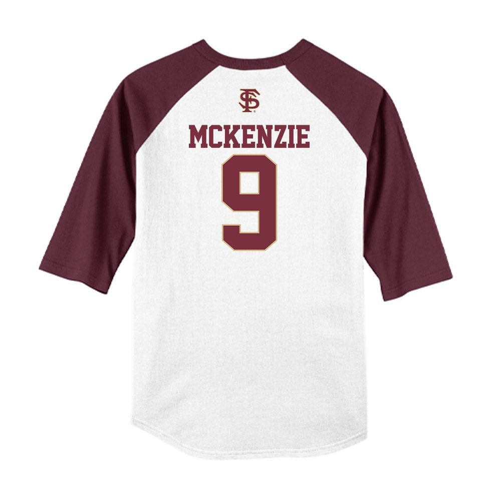 FSU - NCAA Softball : Shelby McKenzie - USA Raglan Shirt-1