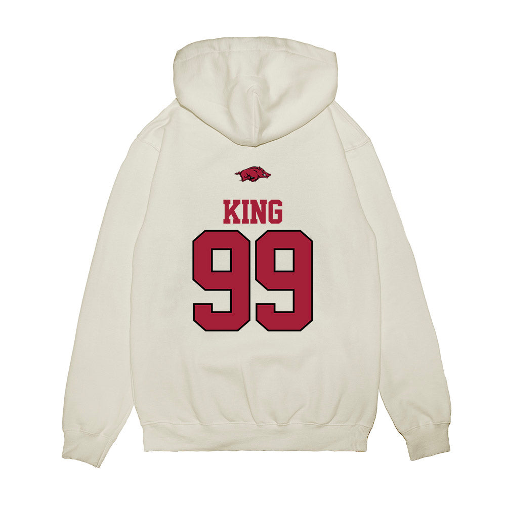 Arkansas - NCAA Softball : Lexi King - USA Premium Hooded Sweatshirt-1
