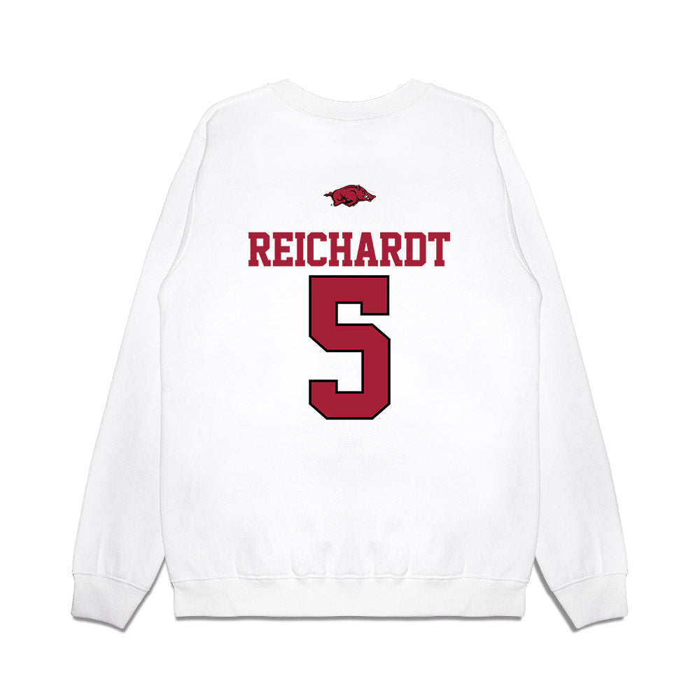 Arkansas - NCAA Softball : Ashtyn Reichardt - USA Premium Crewneck Sweatshirt-1