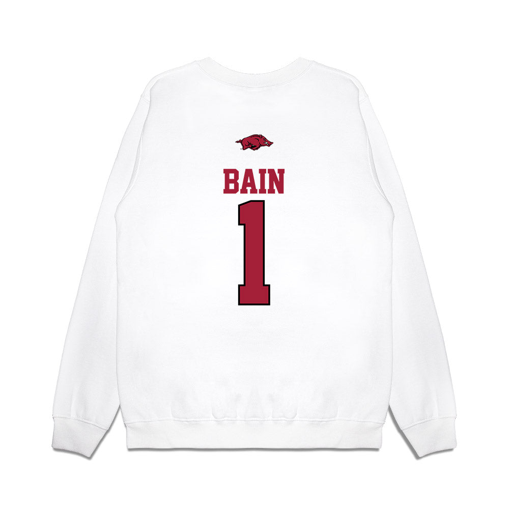 Arkansas - NCAA Softball : Brinli Bain - USA Premium Crewneck Sweatshirt-1