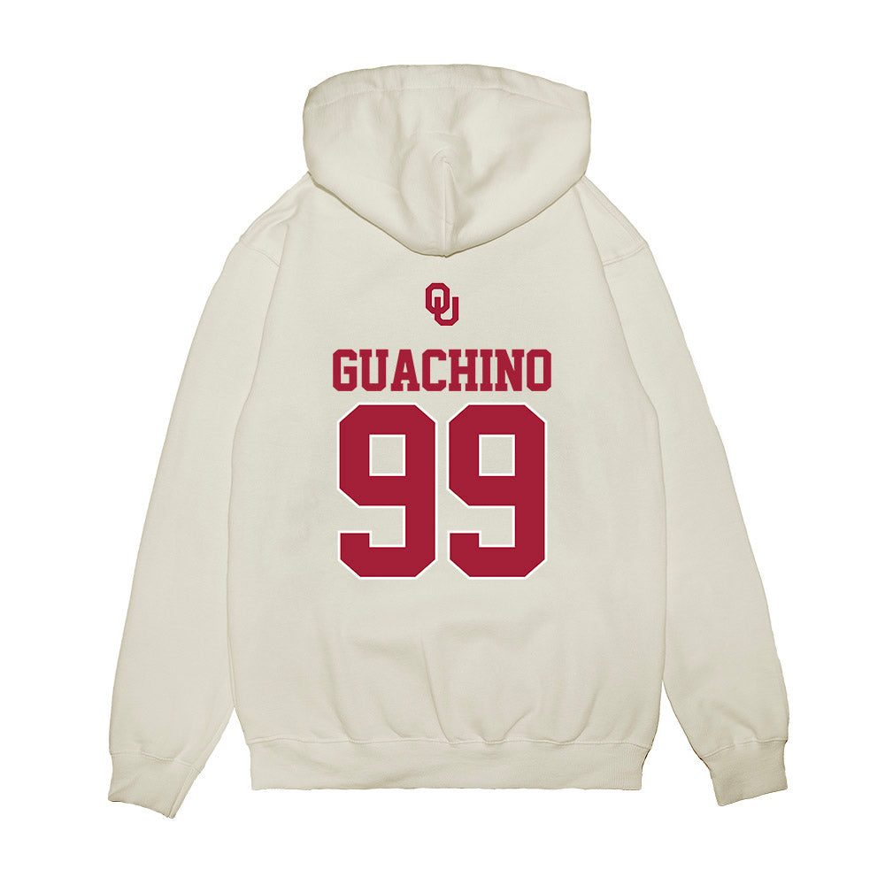 Oklahoma - NCAA Softball : Miali Guachino - USA Premium Hooded Sweatshirt-1