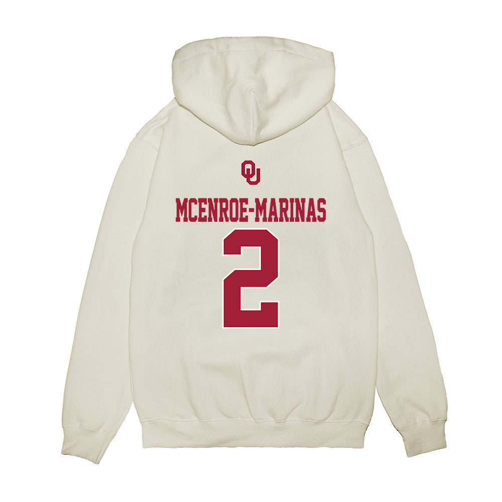 Oklahoma - NCAA Softball : Nelly McEnroe-Marinas - USA Premium Hooded Sweatshirt-1