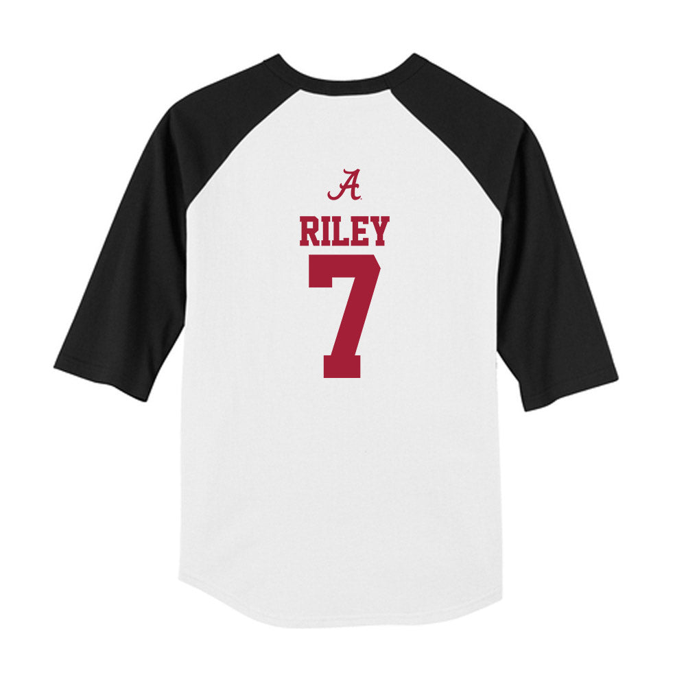 Alabama - NCAA Softball : Catelyn Riley - USA Raglan Youth Raglan T-Shirt-1
