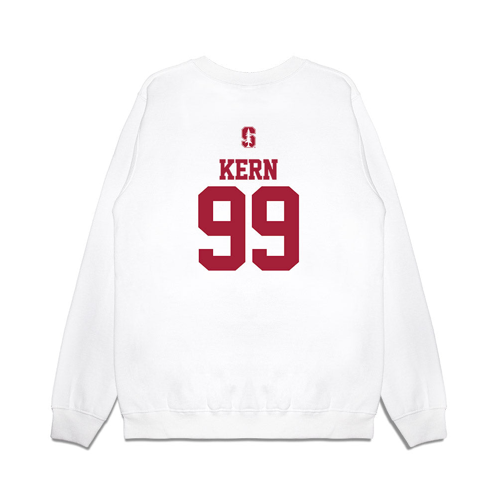 Stanford - NCAA Softball : Taryn Kern - USA Premium Crewneck Sweatshirt-1