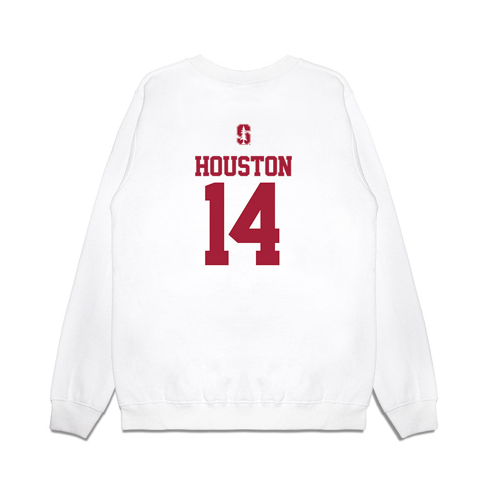 Stanford - NCAA Softball : Alyssa Houston - USA Premium Crewneck Sweatshirt-1