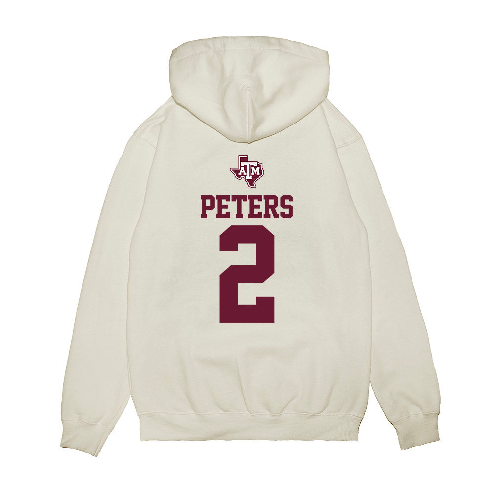 Texas A&M - NCAA Softball : Sidne Peters - USA Premium Hooded Sweatshirt-1