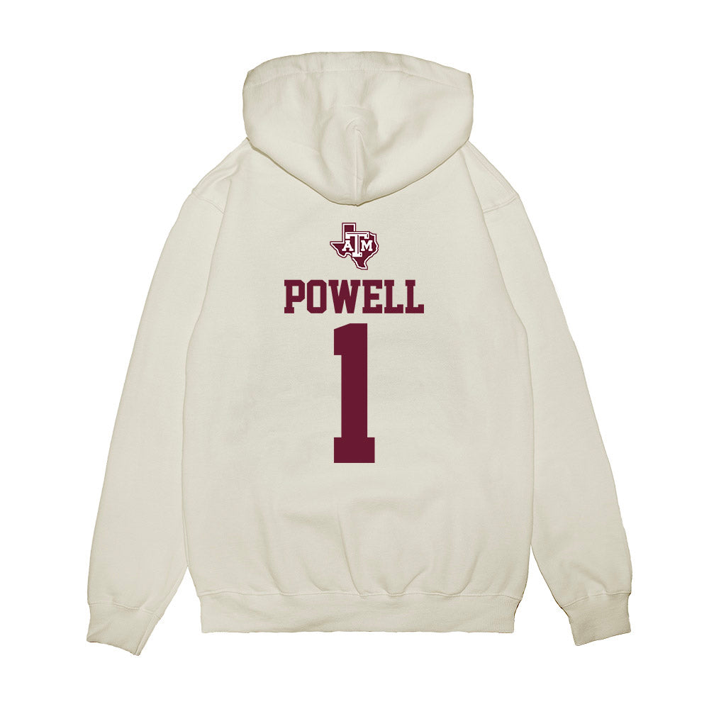 Texas A&M - NCAA Softball : Kennedy Powell - USA Premium Hooded Sweatshirt-1