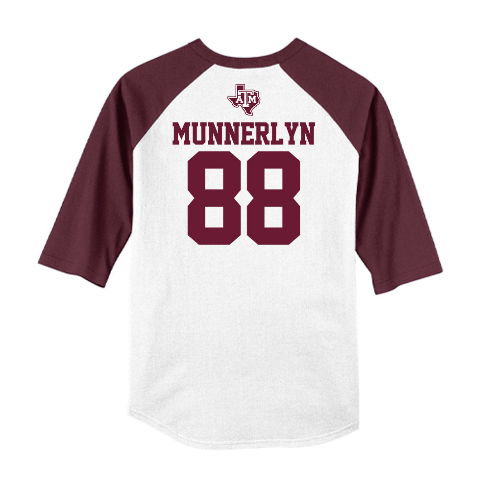 Texas A&M - NCAA Softball : Kate Munnerlyn - USA Raglan Shirt-1