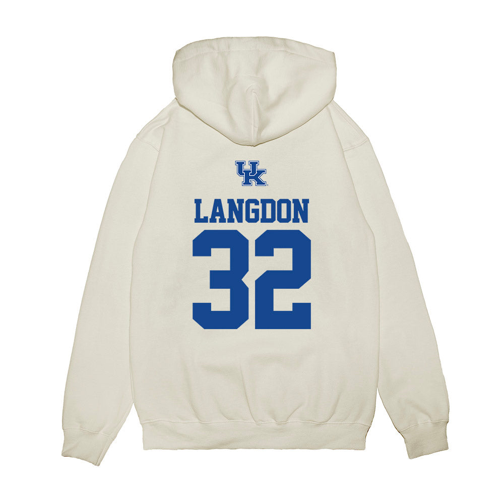 Kentucky - NCAA Softball : Sydney Langdon - USA Premium Hooded Sweatshirt-1