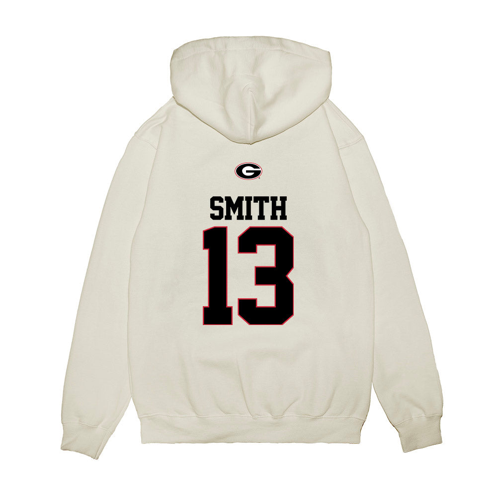 Georgia - NCAA Softball : Katelin Smith - USA Raglan Premium Hooded Sweatshirt-1
