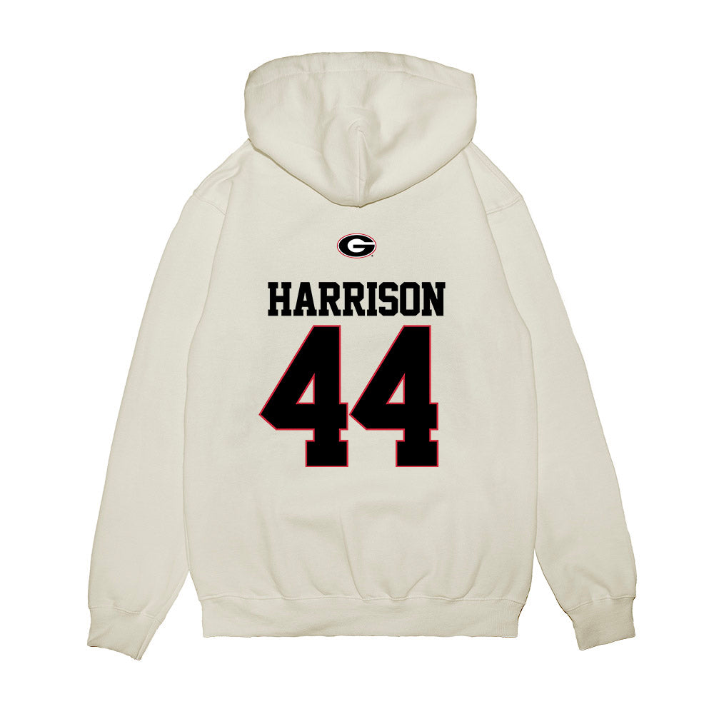 Georgia - NCAA Softball : Presley Harrison - USA Raglan Premium Hooded Sweatshirt-1