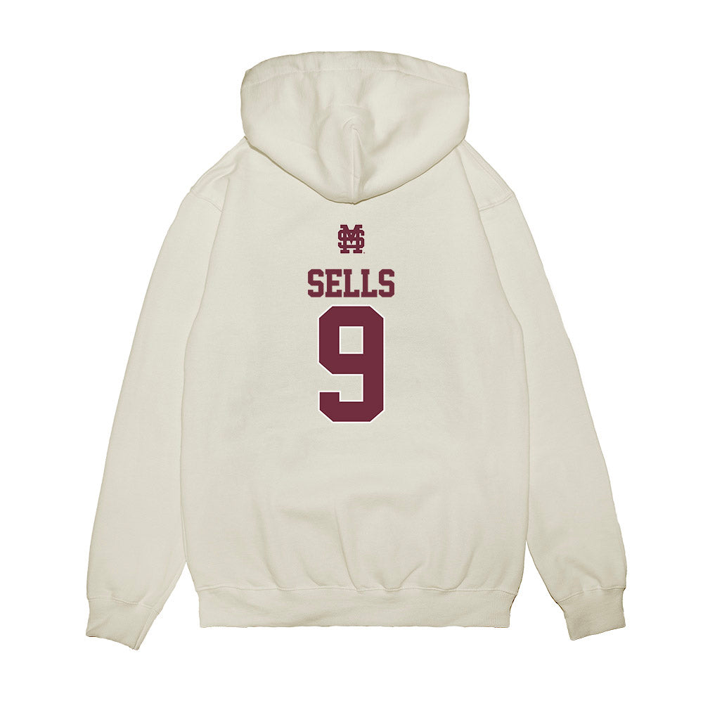 Mississippi State - NCAA Softball : Kiarra Sells - USA Premium Hooded Sweatshirt-1