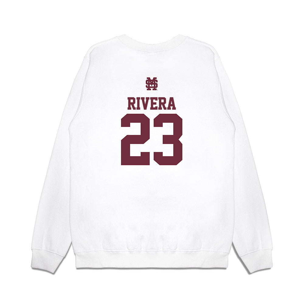Mississippi State - NCAA Softball : Desiree Rivera - USA Premium Crewneck Sweatshirt-1