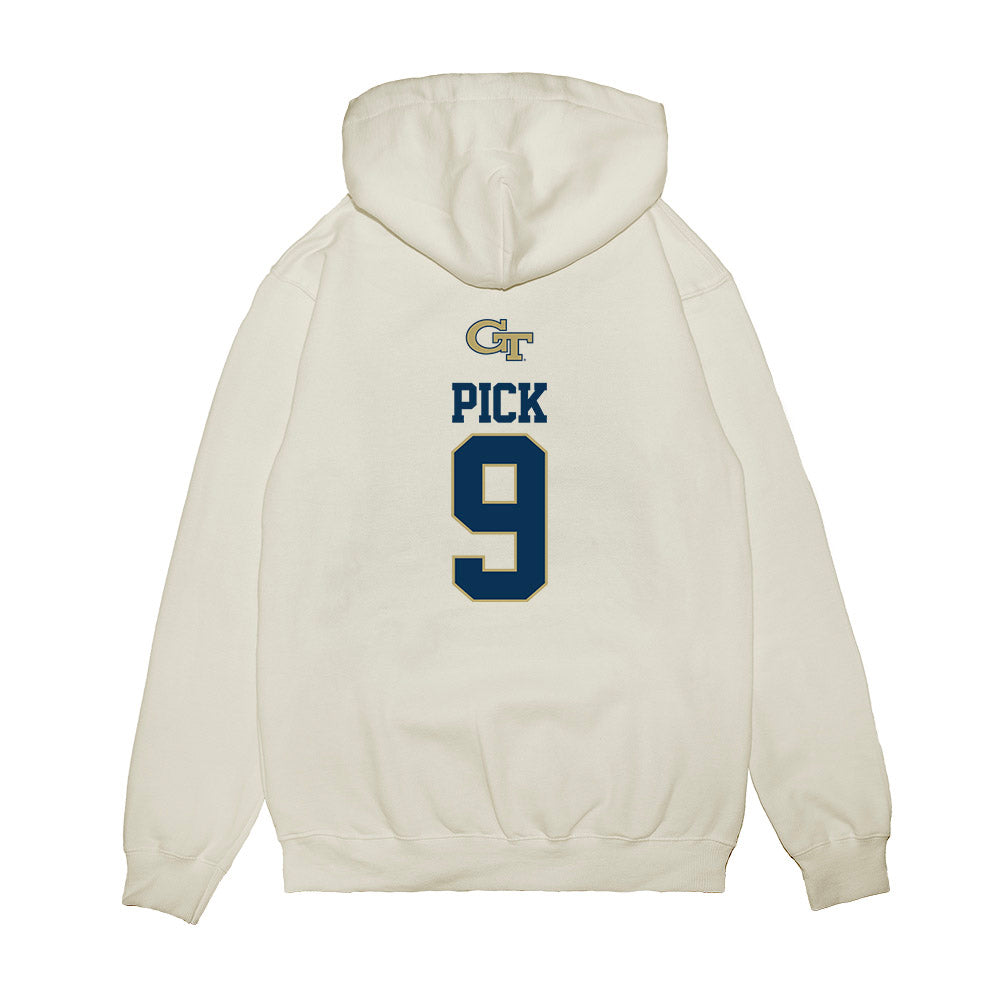 Georgia Tech - NCAA Softball : Landri Pick - USA Premium Hooded Sweatshirt-1