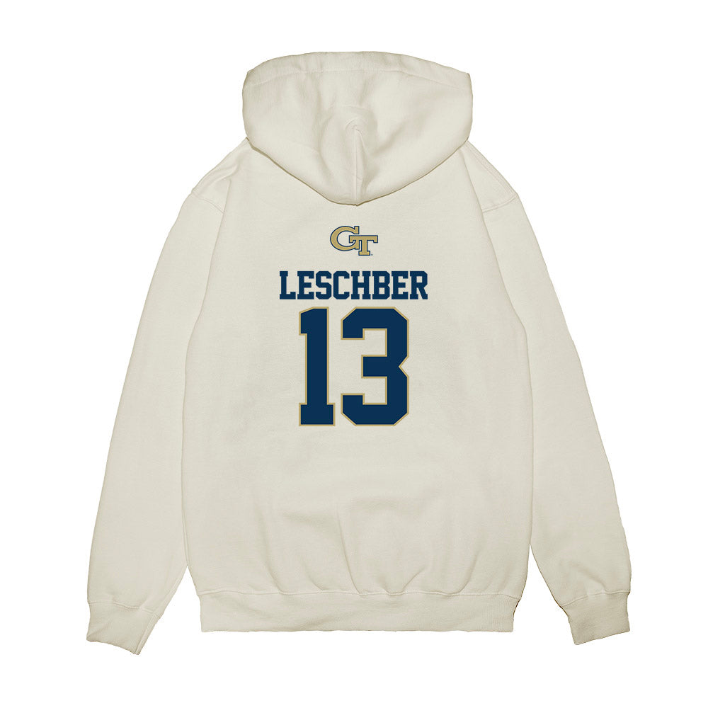 Georgia Tech - NCAA Softball : Addison Leschber - USA Premium Hooded Sweatshirt-1