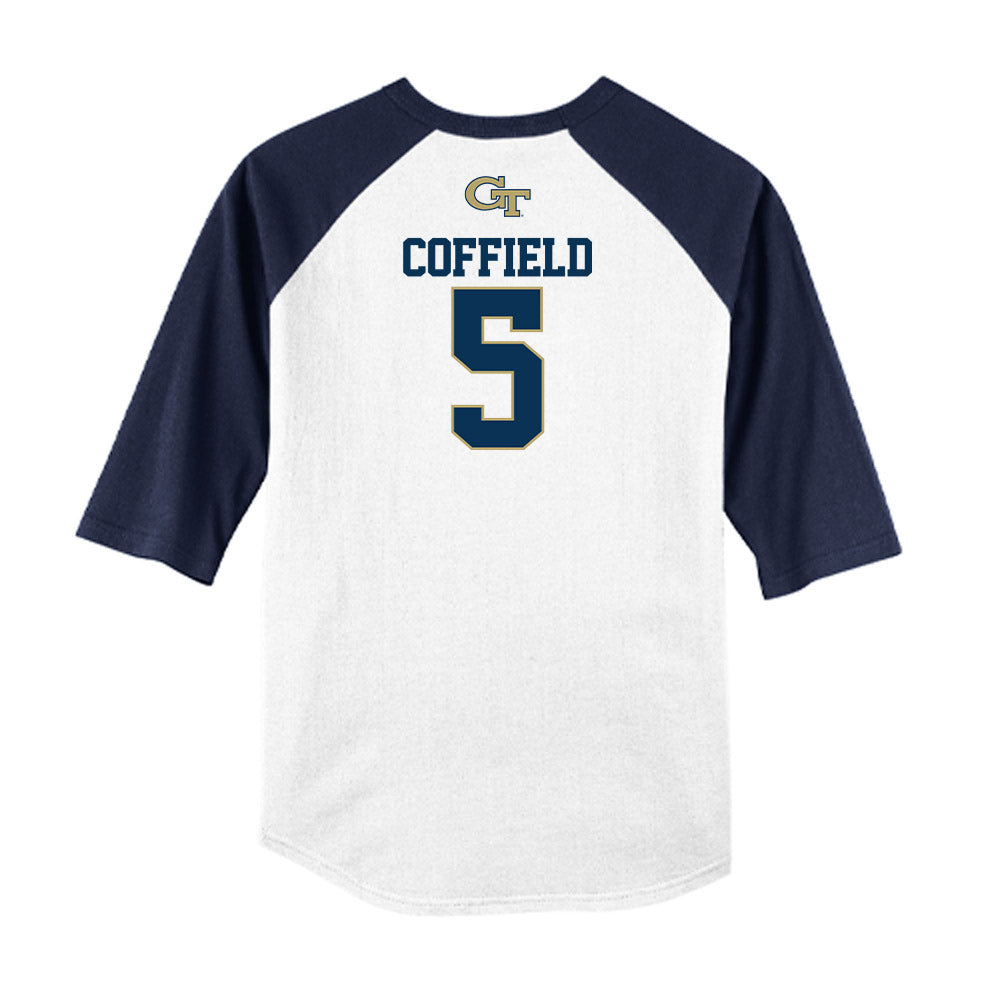 Georgia Tech - NCAA Softball : Makayla Coffield - USA Raglan Shirt-1