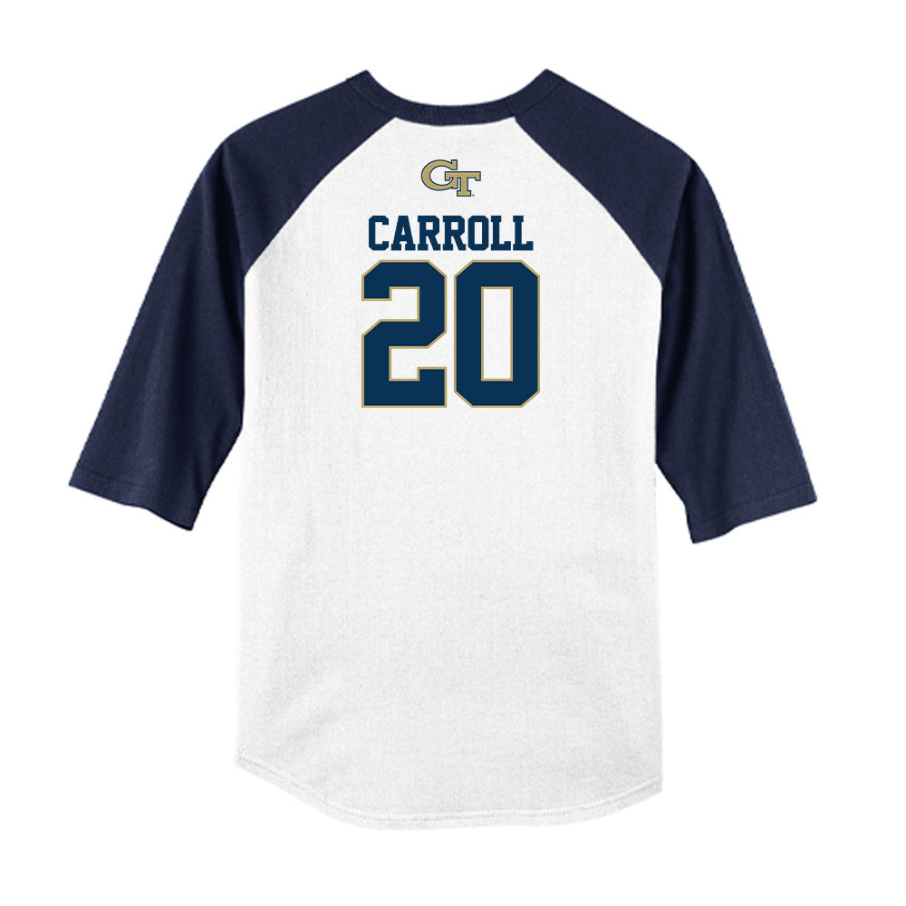 Georgia Tech - NCAA Softball : Paige Carroll - USA Raglan Shirt-1
