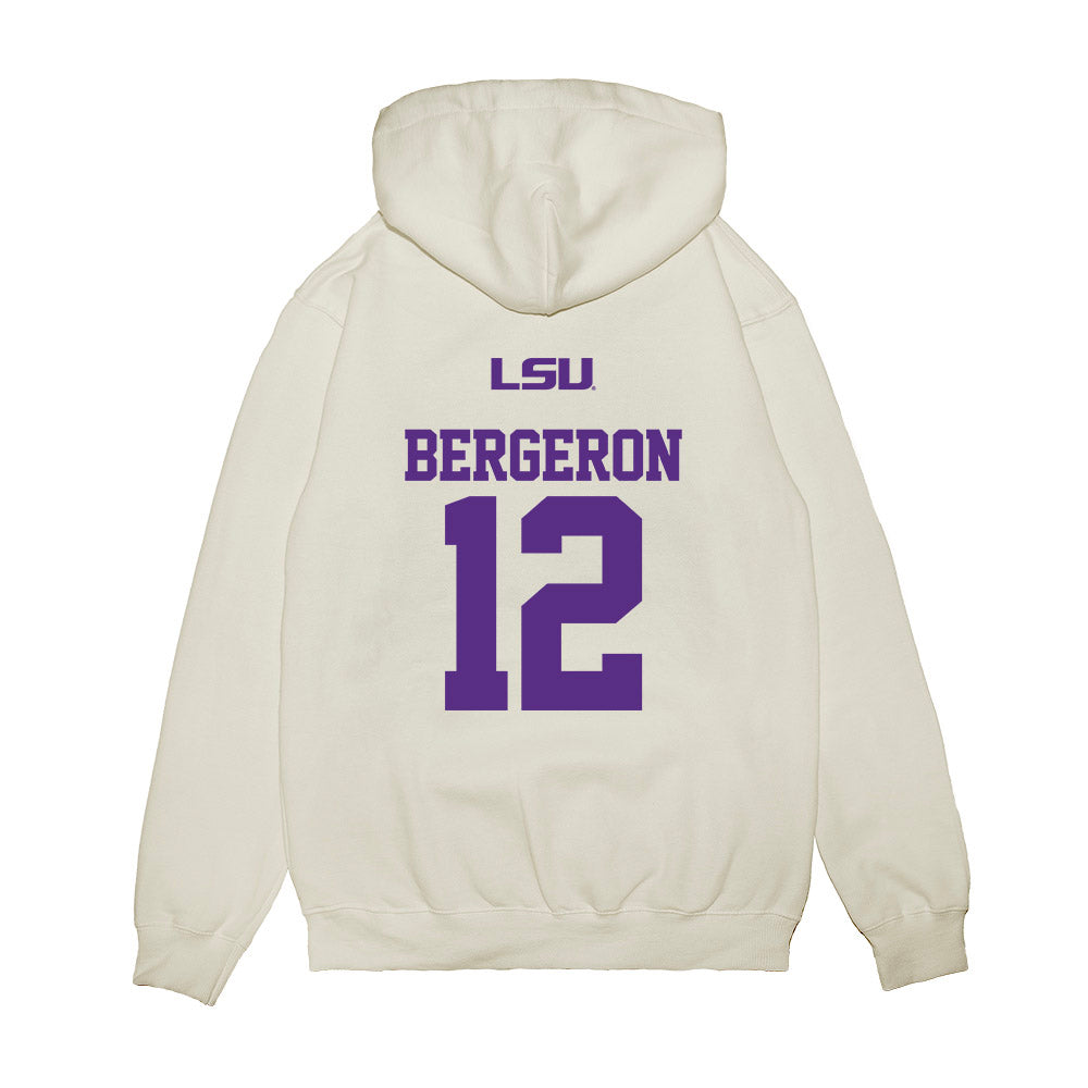LSU - NCAA Softball : Maci Bergeron - USA Premium Hooded Sweatshirt-1