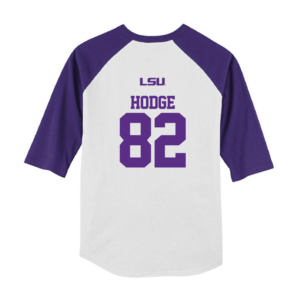 LSU - NCAA Softball : Avery Hodge - USA Youth Raglan T-Shirt-1