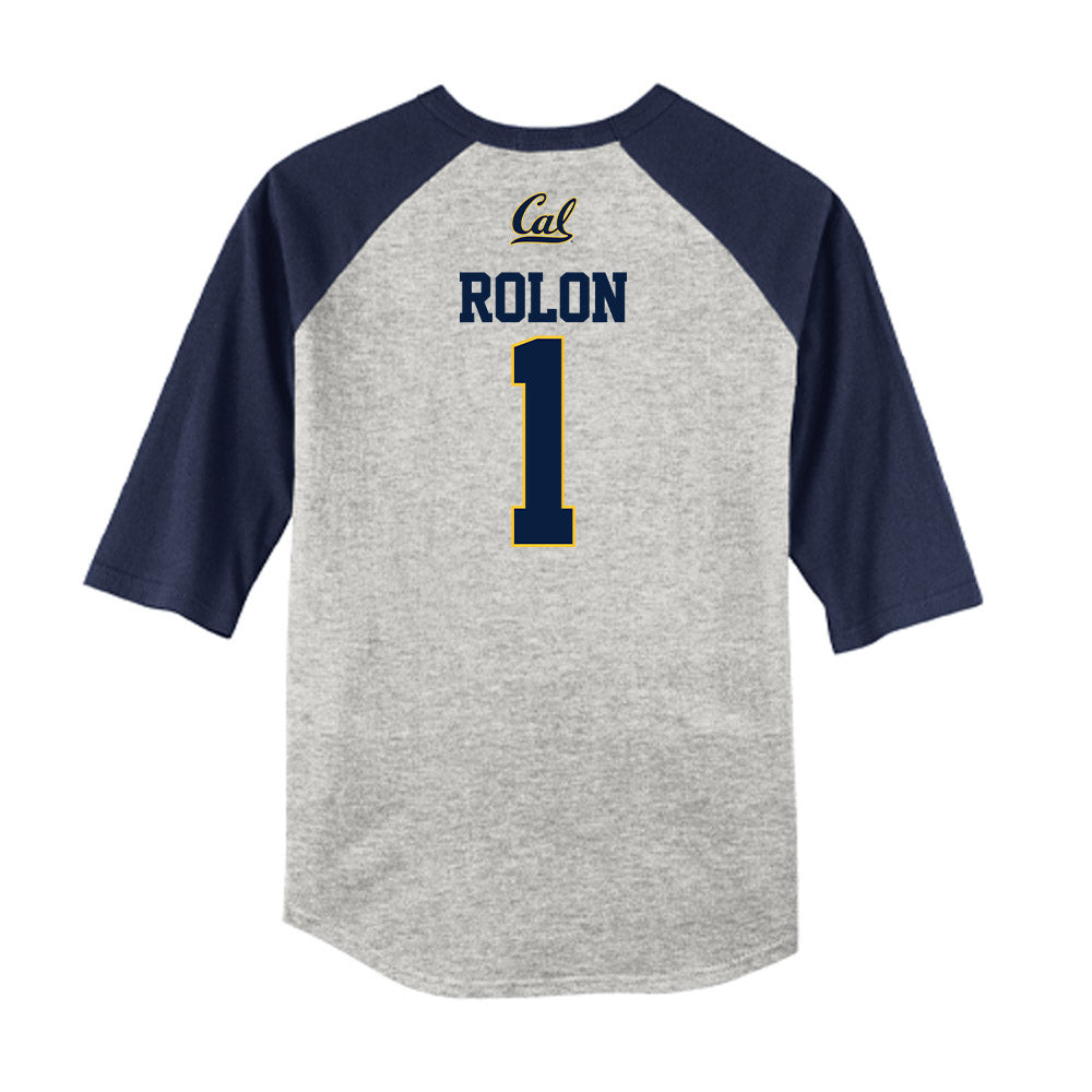 UC Berkeley - NCAA Softball : Sophia Rolon - Raglan Shirt-1