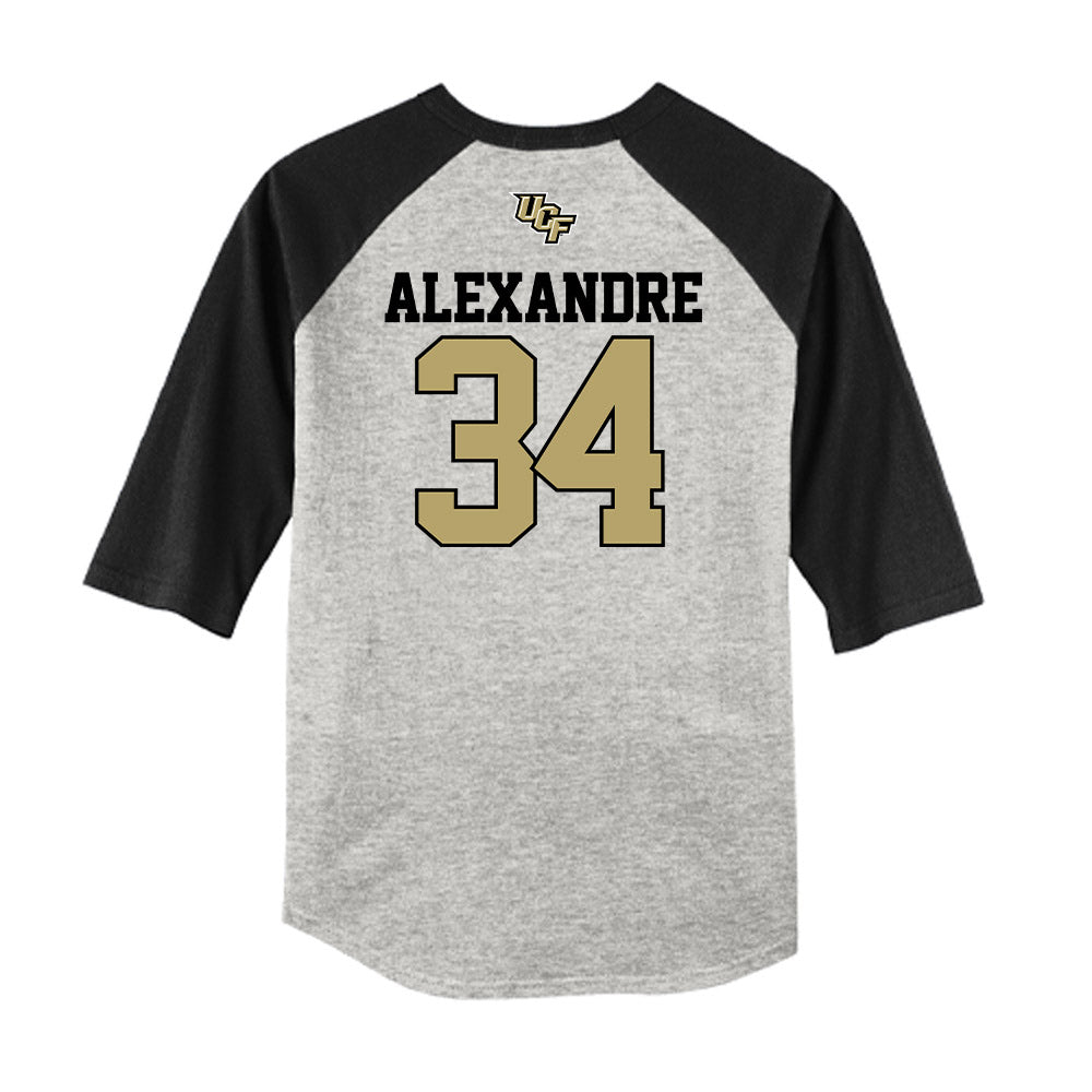 Central Florida - NCAA Softball : Kayla Alexandre - USA Raglan Raglan Shirt-1