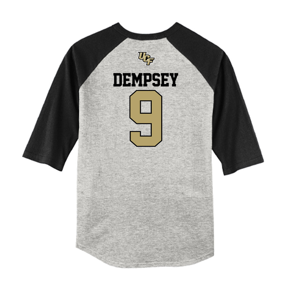 Central Florida - NCAA Softball : Hildie Dempsey - USA Raglan Raglan Shirt-1