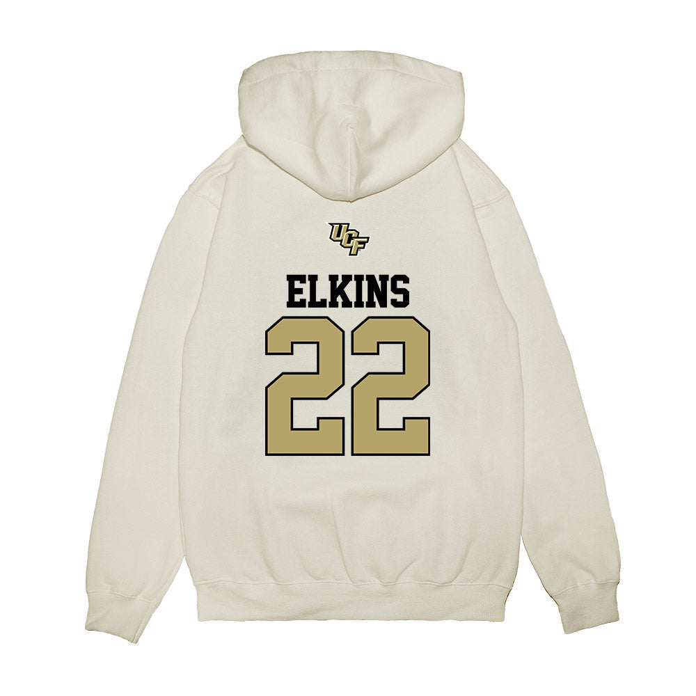 Central Florida - NCAA Softball : Lena Elkins - USA Raglan Premium Hooded Sweatshirt-1